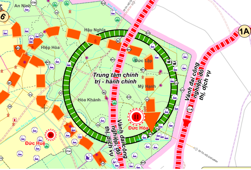 Quy hoạch Tây Ninh 2030: CHÍNH THỨC duyệt Đức Hoà – Hậu Nghĩa là TRUNG TÂM chính trị, hành chính tỉnh.
